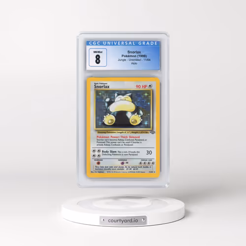 1999 Jungle #11/64 Snorlax - Holo (CGC 8 NM-MT)