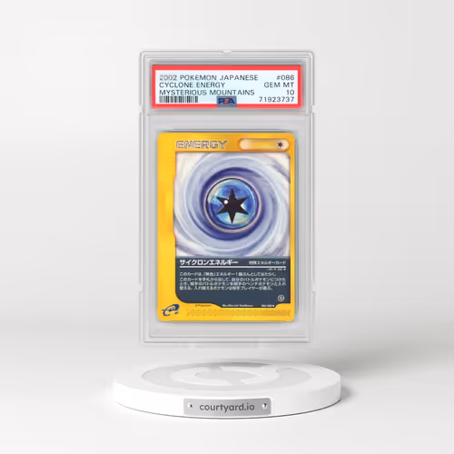 2002 Pokémon Mysterious Mountains #086 Cyclone Energy (PSA 10 GEM MINT)