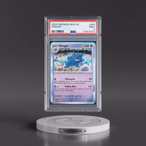2023 Pokémon Mew EN-151 #094 Gengar (PSA 9 MINT)