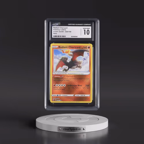 2023 Crown Zenith #020/159 Radiant Charizard - Holo (CGC 10 GEM MINT)