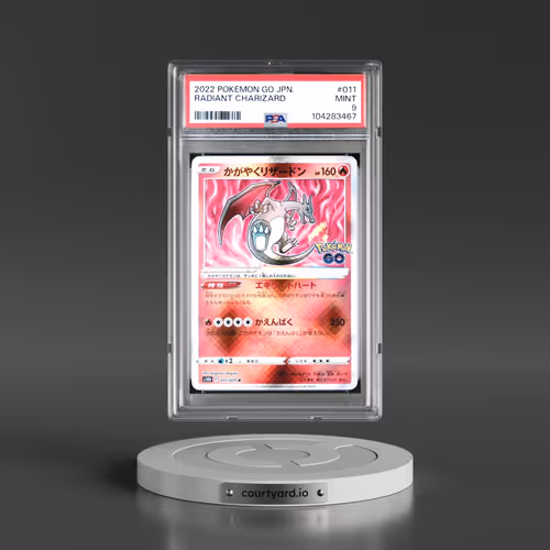 2022 Pokémon Go #011 Radiant Charizard - Holo (PSA 9 MINT)
