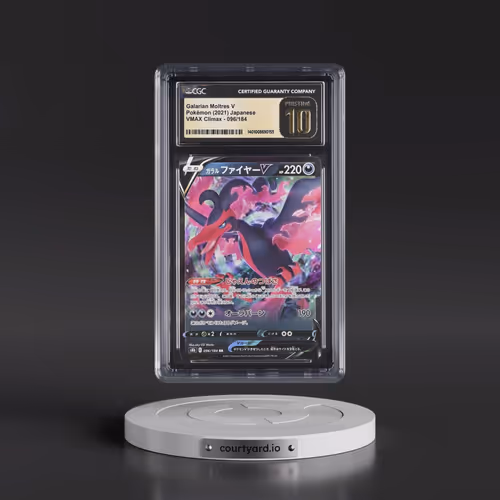 2021 VMAX Climax #096/184 Galarian Moltres V - Holo (CGC 10 PRISTINE)