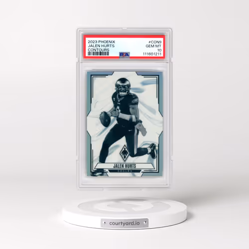2023 Panini Phoenix Contours #CON9 Jalen Hurts (PSA 10 GEM MINT)