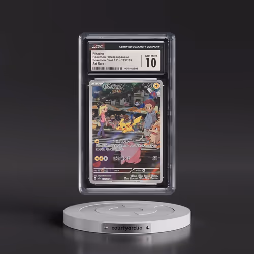 2023 Pokémon Card 151 #173/165 Pikachu - Art Rare Holo (CGC 10 GEM MINT)