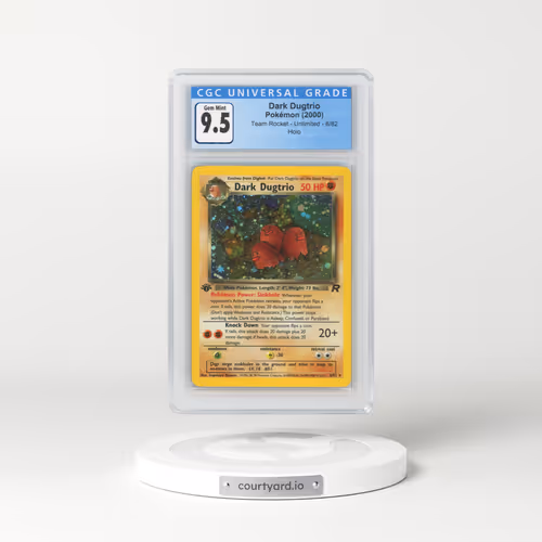 1999 Team Rocket #6/82 Dark Dugtrio - Holo (CGC 10 GEM MINT)
