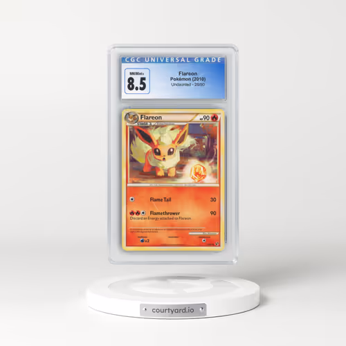 2010 Undaunted #26/90 Flareon (CGC 8.5 NM-MT+)