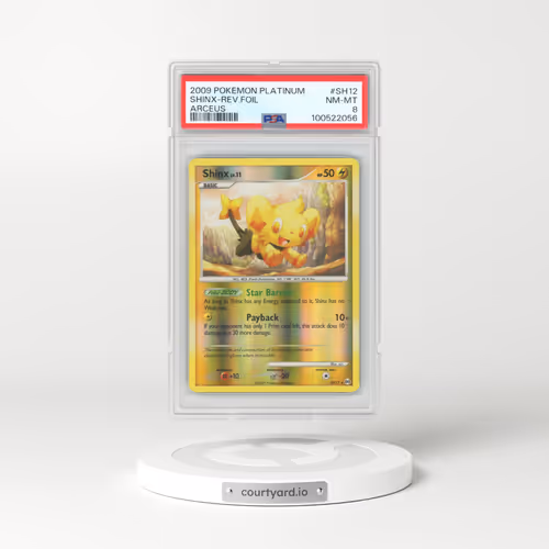 2009 Pokémon Platinum Arceus #SH12 Shinx - Reverse Foil (PSA 8 NM-MT)