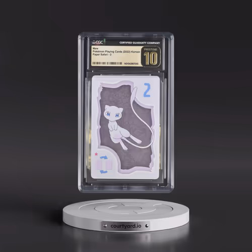 2022 Paper Safari #2 Mew (CGC 10 PRISTINE)