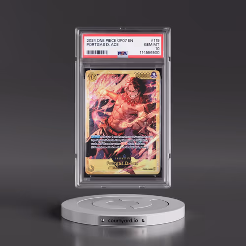 2024 One Piece 500 Years in the Future #119 Portgas D. Ace (PSA 10 GEM MINT)
