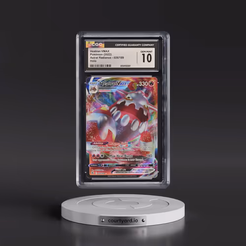 2022 Astral Radiance #026/189 Heatran VMAX - Holo (CGC 10 GEM MINT)