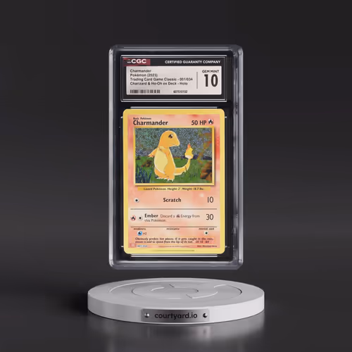 2023 Trading Card Game Classic - CLV, CLC, CLB #001/034 Charmander - Charizard & Ho-Oh ex Deck -