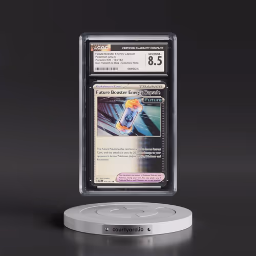 2023 Paradox Rift - PAR EN #164/182 Future Booster Energy Capsule - Iron Valiant ex Box Cosmos Holo