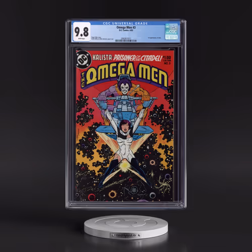 Omega Men #3 CGC 9.8 White Pages (DC Comics, 6/83) - Universal