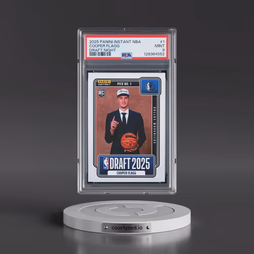2025 Panini Instant NBA Draft Night #1 Cooper Flagg (PSA 9 MINT)