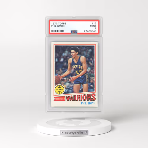 1977 Topps #12 Phil Smith (PSA 9 MINT)