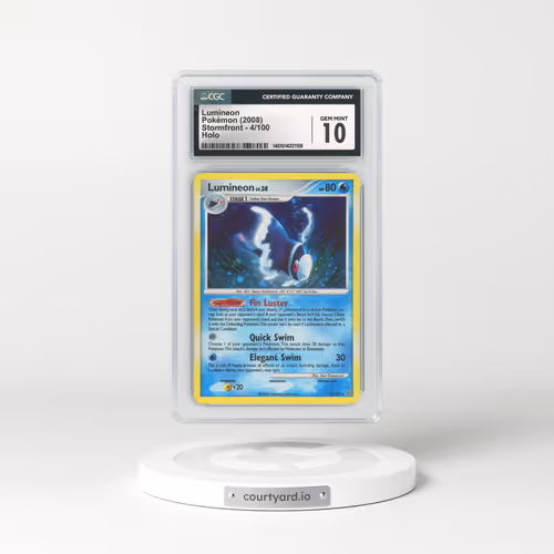 2008 Stormfront #4 Lumineon - Holo (CGC 10 GEM MINT)