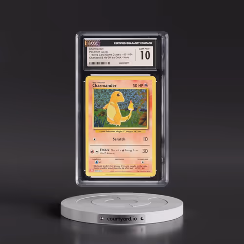 2023 Trading Card Game Classic - CLV, CLC, CLB #001/034 Charmander - Charizard & Ho-Oh ex Deck - CLC
