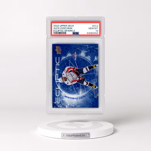 2023 Upper Deck Ecliptic #EC2 Alex Ovechkin - Sparkle (PSA 10 GEM MINT)