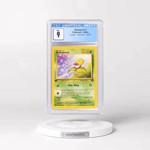1999 Jungle #49/64 Bellsprout - 1st Edition 1st Edition (CGC 9 MINT)