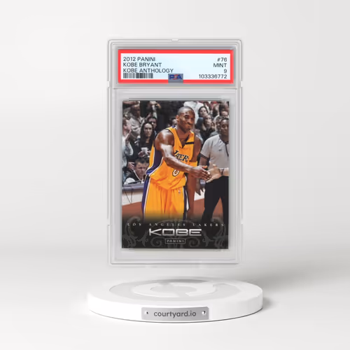 2012 Panini Kobe Anthology #76 Kobe Bryant (PSA 9 MINT)