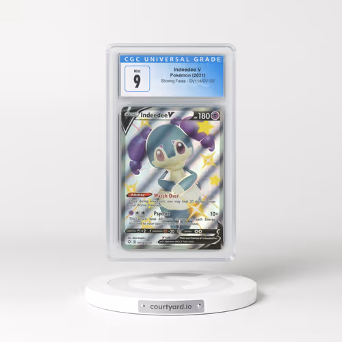 2021 Shining Fates #SV114 Indeedee V - Holo (CGC 9 MINT)