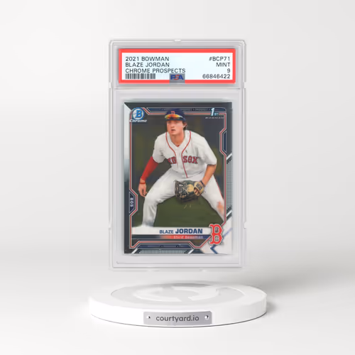 2021 Bowman Chrome Prospects #BCP71 Blaze Jordan (PSA 9 MINT)