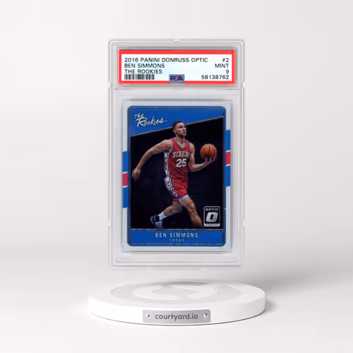 2016 Panini Donruss Optic the Rookies #2 Ben Simmons (PSA 9 MINT)
