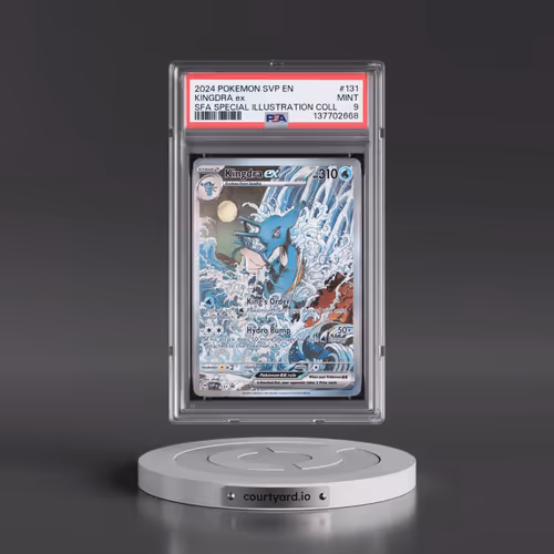 2024 Pokémon Svp EN-SV Black Star Promo #131 Kingdra EX - Holo Shrouded Fable Special Illustration C