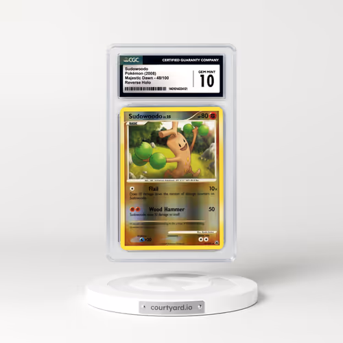 2008 Majestic Dawn #48 Sudowoodo - Holo (CGC 10 GEM MINT)