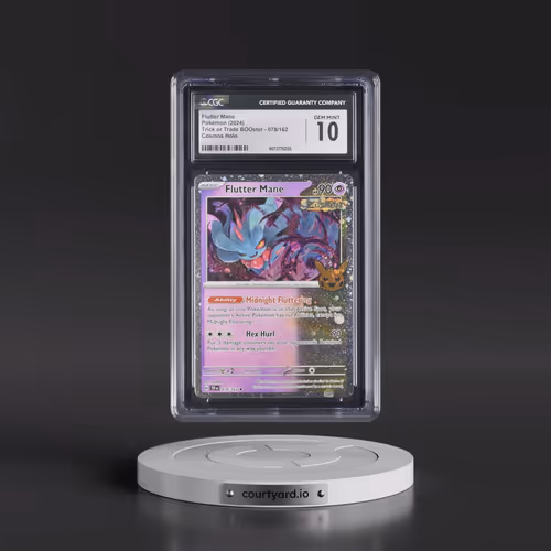 2024 Trick or Trade BOOster (2024) #078/162 Flutter Mane - Cosmos Holo (CGC 10 GEM MINT)