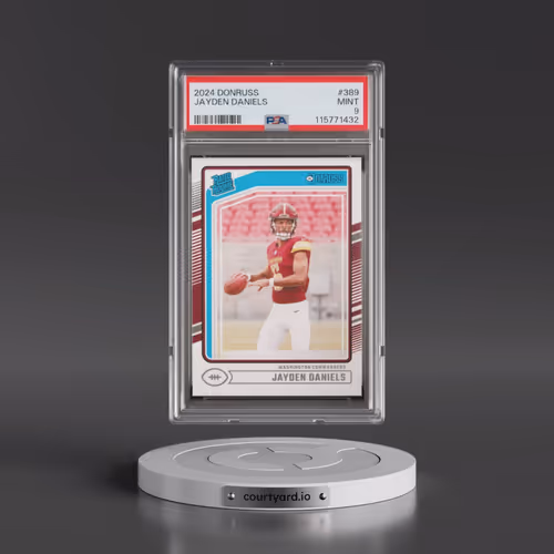 2024 Panini Donruss #389 Jayden Daniels (PSA 9 MINT)