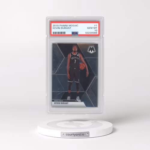 2019 Panini Mosaic #1 Kevin Durant (PSA 10 GEM MINT)