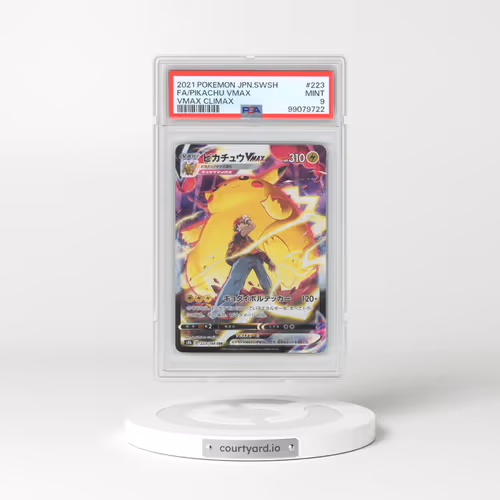 2021 Pokémon Sword & Shield Vmax Climax #223 Pikachu Vmax - Full Art (PSA 9 MINT)