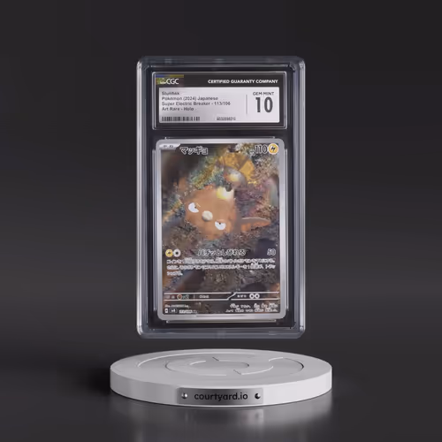 2024 Pokémon SV8-Super Electric Breaker #113 Stunfisk - Art Rare (CGC 10 GEM MINT)