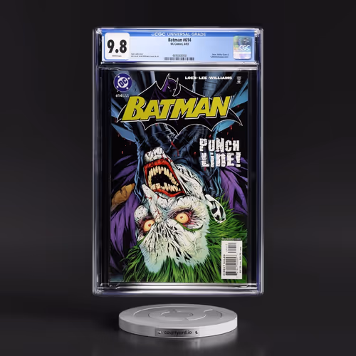 Batman #614 CGC 9.8 White Pages (DC Comics, 6/03) - Universal