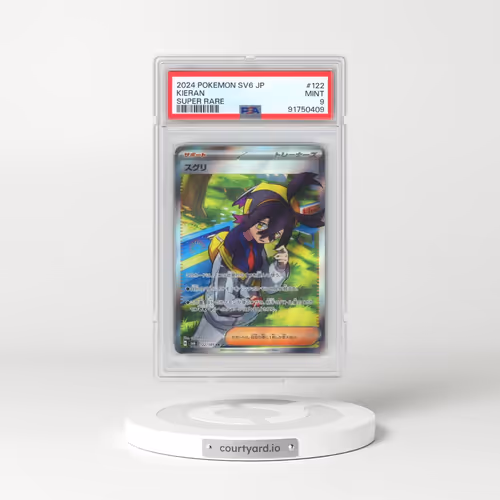 2024 Pokémon SV6-Transformation Mask #122 Kieran - Super Rare (PSA 9 MINT)