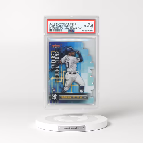 2019 Bowman's Best Future Foundations Die-Cut #FTJ Fernando Tatis Jr. (PSA 10 GEM MINT)