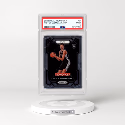 2023 Panini Prizm Monopoly #81 Victor Wembanyama (PSA 9 MINT)