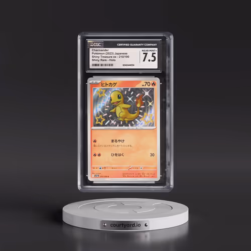2023 Shiny Treasure ex #210/190 Charmander (CGC 7.5 NM+)