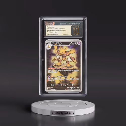 2025 Pokémon M1s-Mega Symphonia #071 Alakazam - Art Rare (CGC 10 PRISTINE)