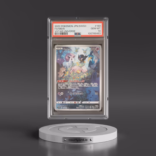 2022 Pokémon Sword & Shield Vstar Universe #183 Mew - Full Art (PSA 10 GEM MINT)