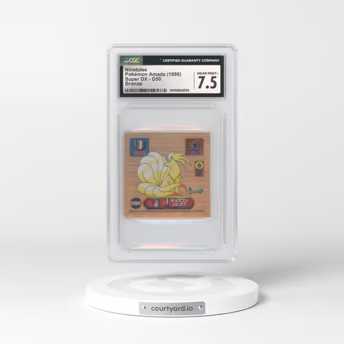 1998 Japanese Super DX (1998) #D50 Ninetales - Bronze (CGC 7.5 NM+)