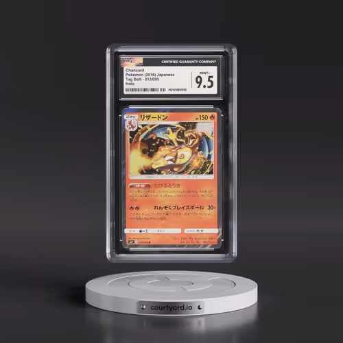 2018 Tag Bolt #013/095 Charizard - Holo (CGC 9.5 MINT+)