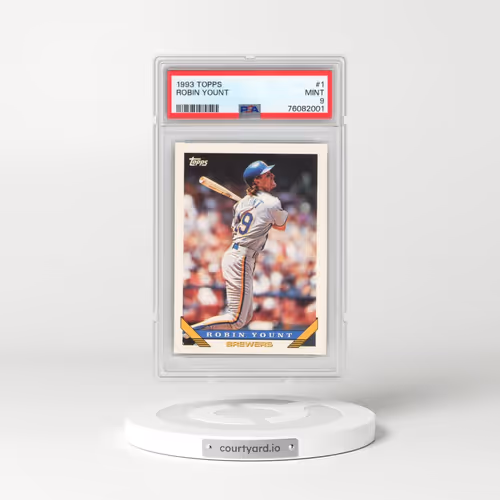 1993 Topps #1 Robin Yount (PSA 9 MINT)