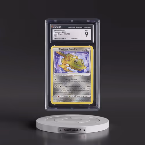 2022 Lost Origin #124/196 Radiant Steelix - Holo (CGC 9 MINT)