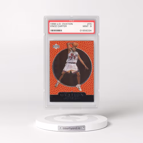 1998 Upper Deck Ovation #75 Vince Carter (PSA 9 MINT)