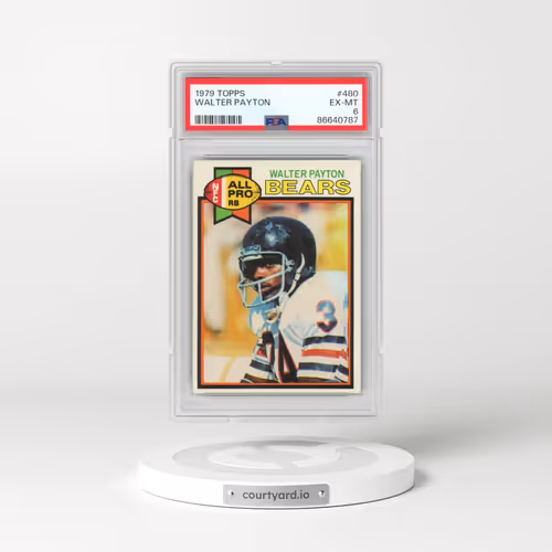 1979 Topps #480 Walter Payton (PSA 6 EX-MT)