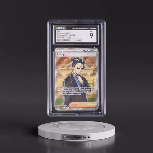 2023 Pokémon Par EN-Paradox Rift #235 Larry - Ultra Rare (CGC 9 MINT)