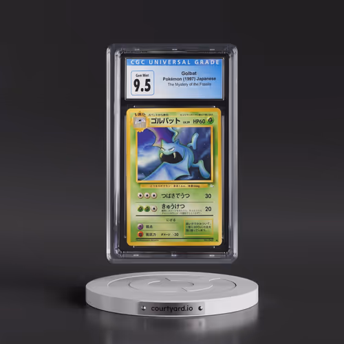 1997 The Mystery of the Fossils Golbat (CGC 10 GEM MINT)