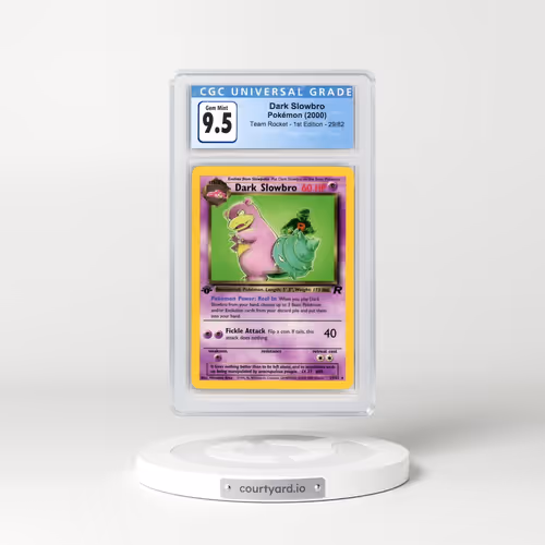 2000 Team Rocket #29/82 Dark Slowbro - 1st Edition 1st Edition (CGC 10 GEM MINT)